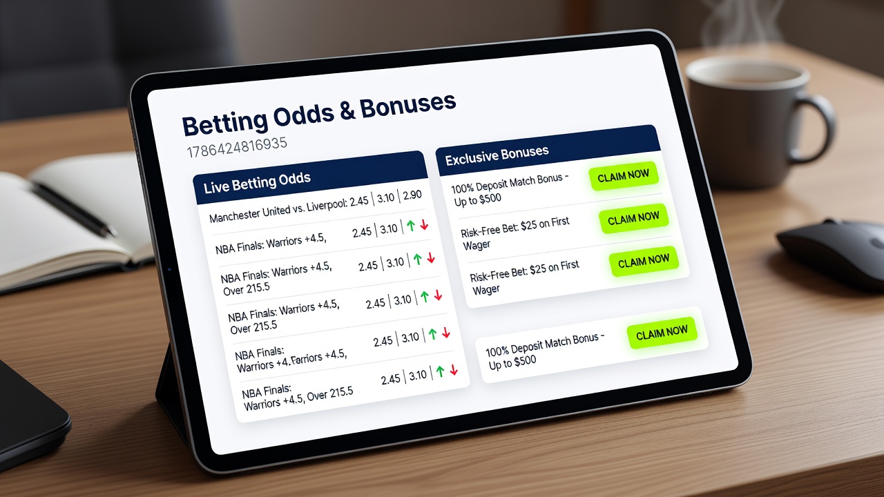 Illustration of bonus structures and their interaction with different odds formats in betting platforms