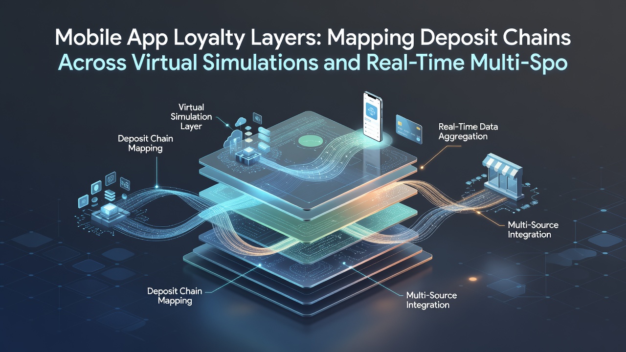 Diagram illustrating deposit chain flows between virtual simulations and live multi-sport betting interfaces